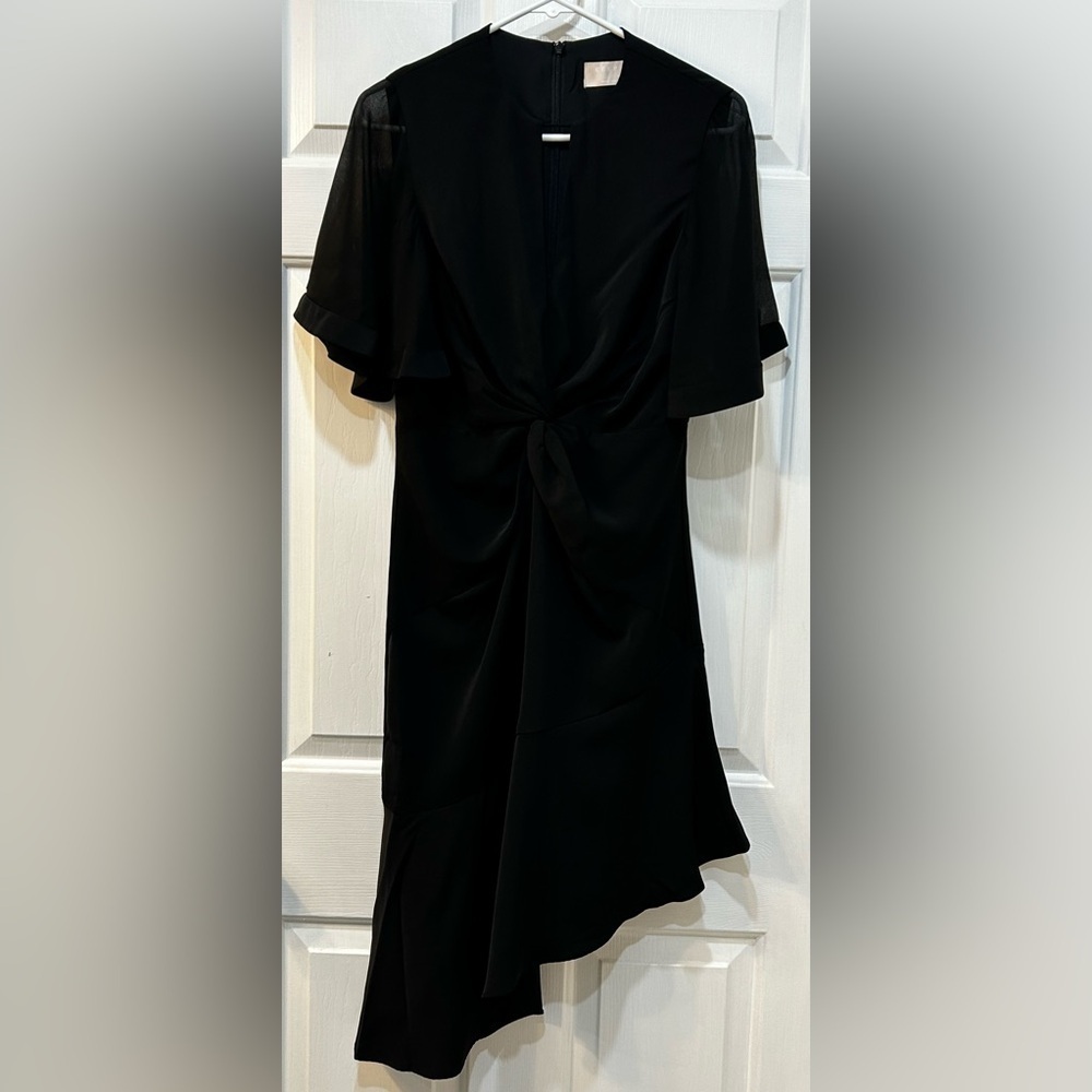 NWT KEEPSAKE the Label‎ No Love Black Knotted Mini Dress Size M Sexy Feminine